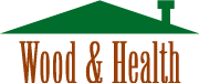 Wood&health ロゴ